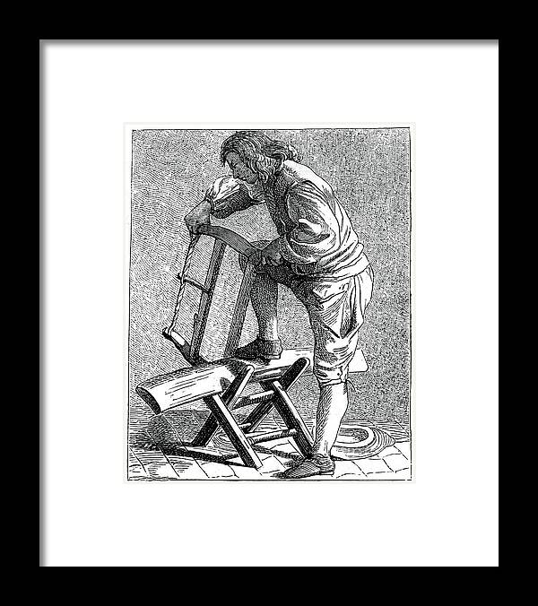 A Wood Cutter, 1737-1742.artist by Print Collector