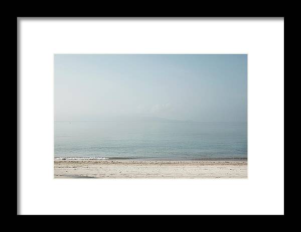 Scenics Framed Print featuring the photograph A Woundfull Beach Or Coastline With by Frank Rothe