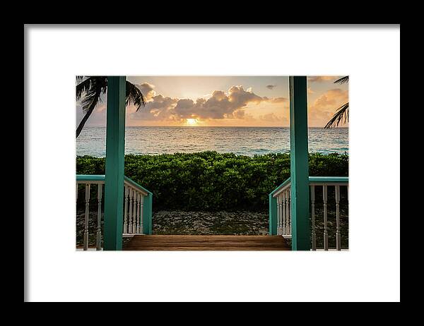 Bahamas Framed Print featuring the photograph Abaco Islands Sunrise by Sandra Foyt
