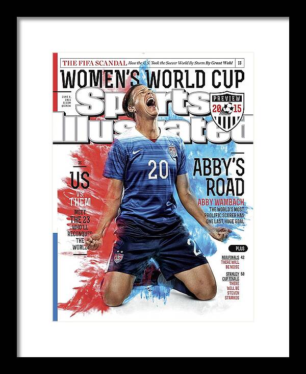 Magazine Cover Framed Print featuring the photograph Abbys Road Us Vs. Them, Meet The 23 Wholl Reconquer The Sports Illustrated Cover by Sports Illustrated