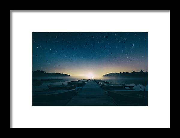 Finland Framed Print featuring the photograph Abduction. by Mika Suutari