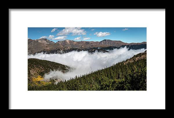 Above The Clouds Framed Print featuring the photograph Above The Clouds by George Buxbaum