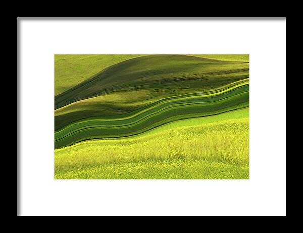 Scenics Framed Print featuring the photograph Abstract Landscape by Edoardogobattoni.net