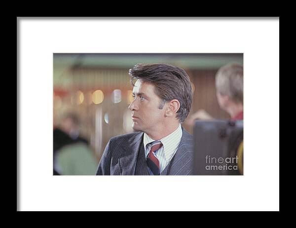 People Framed Print featuring the photograph Actor Martin Sheen by Bettmann