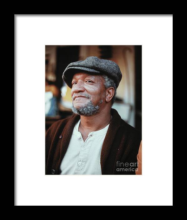 People Framed Print featuring the photograph Actor Redd Foxx In Sanford And Son by Bettmann