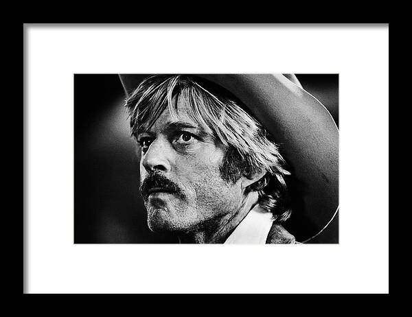 Sydney Pollack Framed Print featuring the photograph Actor Robert Redford Stars In The by George Rose