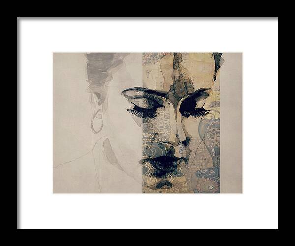 Adele Framed Print featuring the photograph Adele - Hello by Paul Lovering