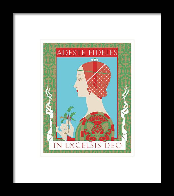 Adeste Fidelis Framed Print featuring the photograph Adeste Fidelis by David Chestnutt