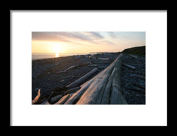 Admiralty Log H Framed Print featuring the photograph Admirality Log H by Dylan Punke
