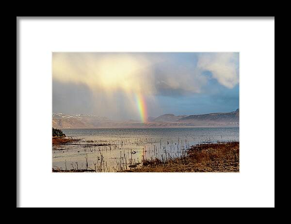 Iceland Framed Print featuring the photograph After the rain by Mark Hunter