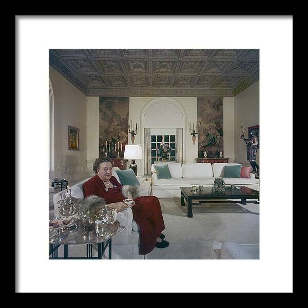 San Francisco Framed Print featuring the photograph Afternoon Tea by Slim Aarons