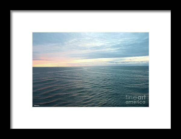 Sunset Framed Print featuring the photograph Alaskan Sunset by Veronica Batterson