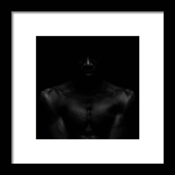 Black Framed Print featuring the photograph All The Shades Of Black by Patrick Odorizzi