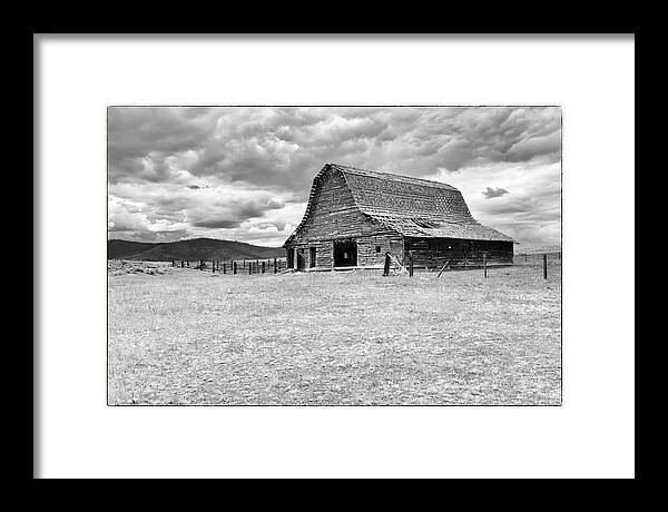 Abandoned Framed Print featuring the photograph Alone on the Prairie by ProPeak Photography