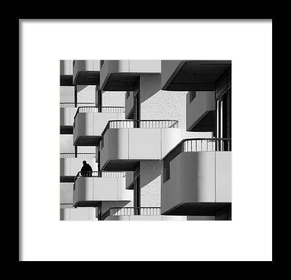 Alone Framed Print featuring the photograph Alone by Stefan Nielsen