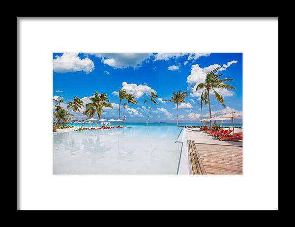 Landscape Framed Print featuring the photograph Amazing Outdoor Tourism Landscape by Levente Bodo