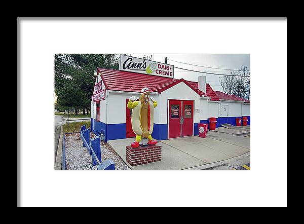 2d Framed Print featuring the photograph Americana by Brian Wallace
