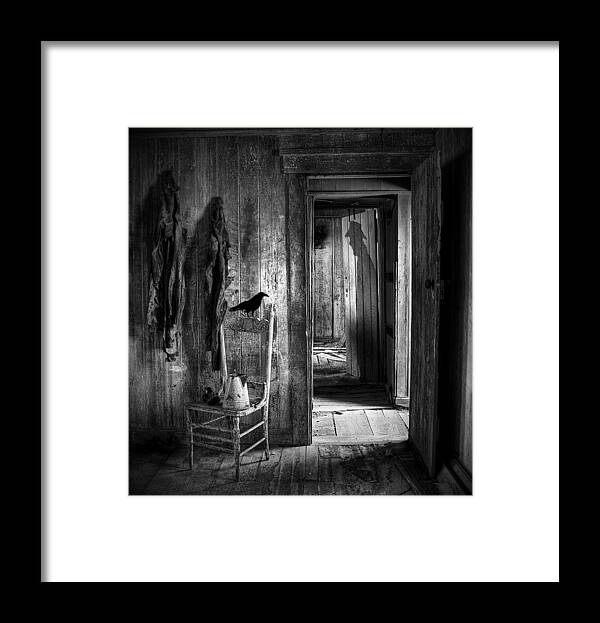 Shadow Framed Print featuring the photograph An Uneasy Feeling by Stephen Rostler