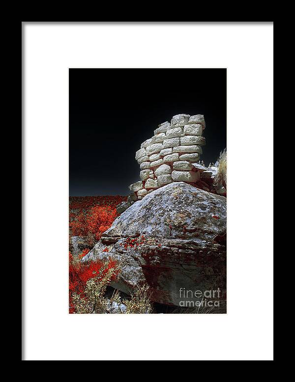Rock Framed Print featuring the photograph Ancient Ruins by Bill Frische