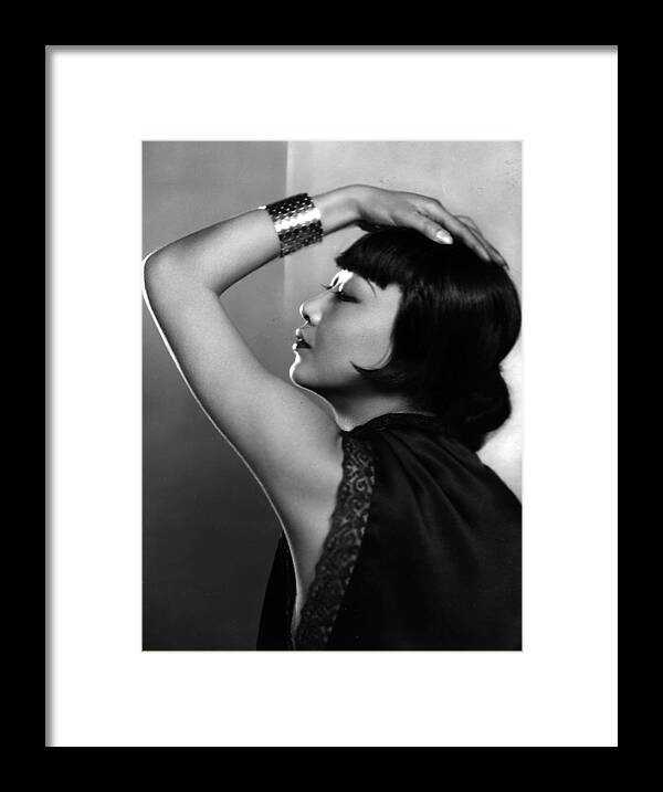Anna May Wong Framed Print featuring the photograph Anna May Wong by Sasha