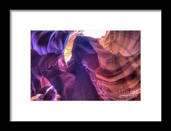 Colorado River Framed Print featuring the photograph Antelope Canyon 4 by Felix Lai