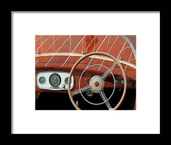 Photography Framed Print featuring the photograph Antique Boating II by Danny Head