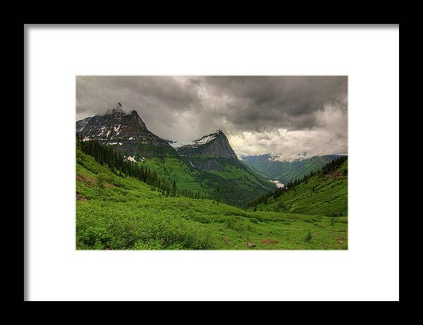 Aprroaching Storm Framed Print featuring the photograph Aprroaching Storm by Bill Sherrell