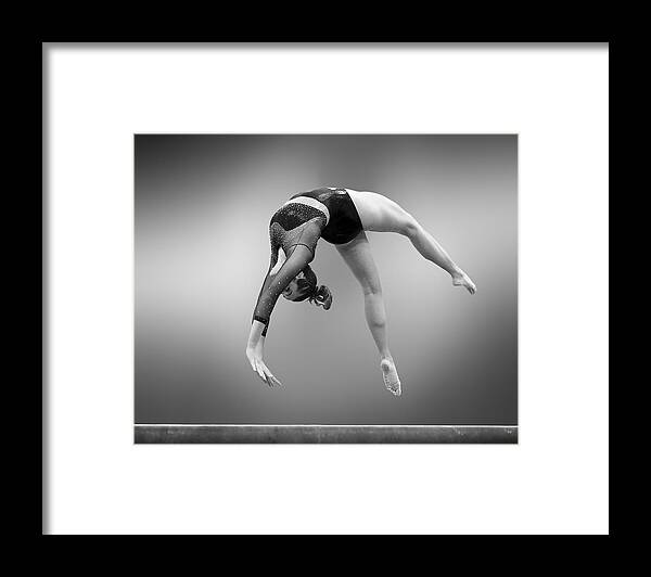 Gymnast Framed Print featuring the photograph Arch by Rob Li