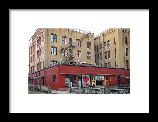 Architechture Framed Print featuring the photograph Architechtural Hues by George Taylor