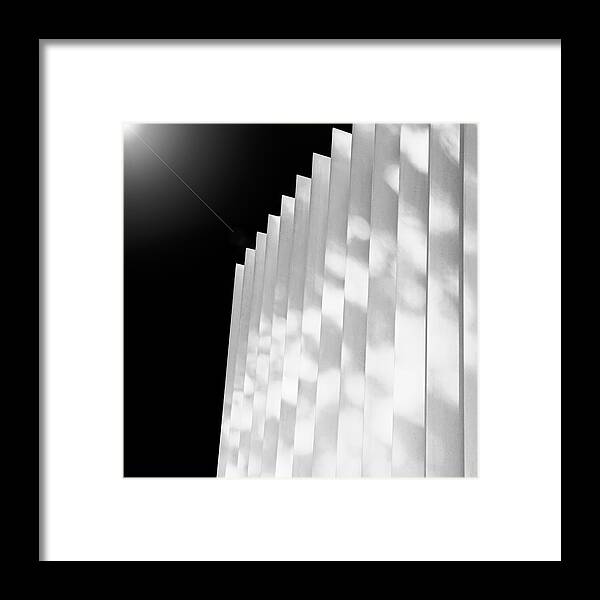 Concepts & Topics Framed Print featuring the photograph Architectural Study by Joseph Shields