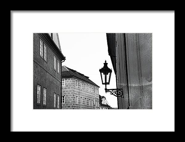 Jenny Rainbow Fine Art Photography Framed Print featuring the photograph Architecture Details of Old Prague by Jenny Rainbow