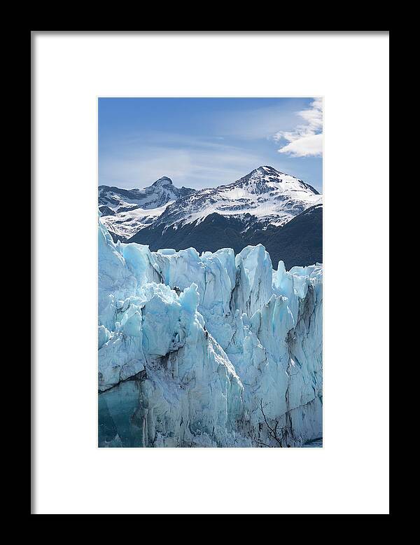 Scenics Framed Print featuring the photograph Argentina Patagonia Glacier Perito by Grafissimo