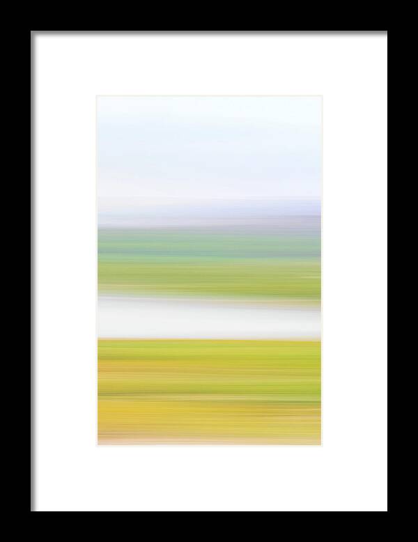 Abstract Framed Print featuring the photograph Arisaig by Adam West