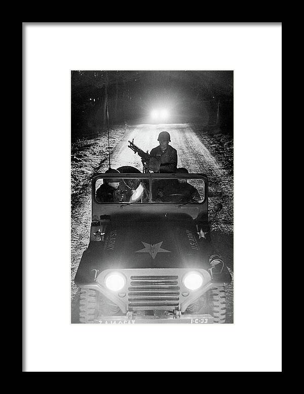 1960-1969 Framed Print featuring the photograph Armored Cavalry Regiment by Ralph Crane