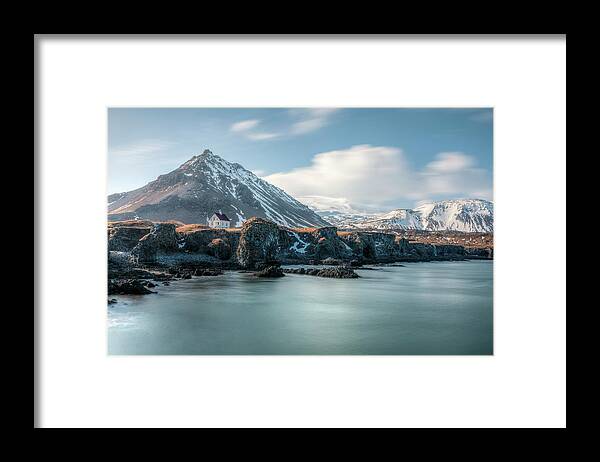 Arnarstapi Framed Print featuring the photograph Arnarstapi - Iceland by Joana Kruse