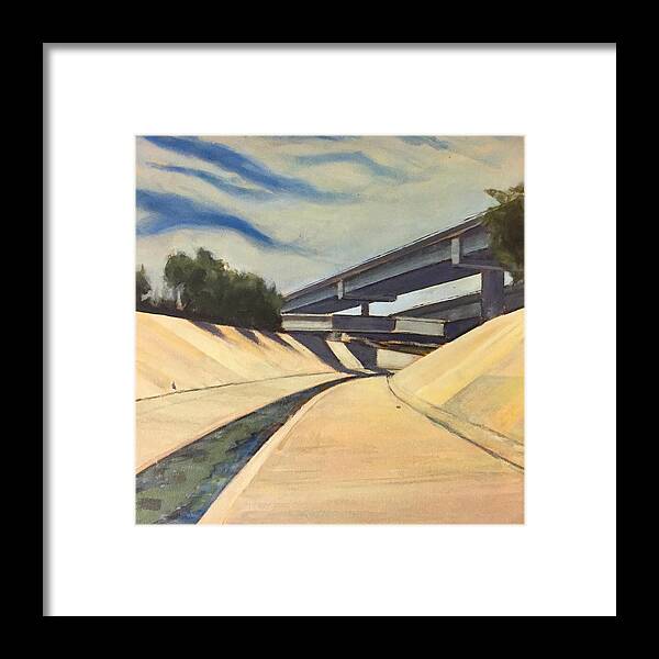 Arroyo Seco Framed Print featuring the painting Arroyo Seco #3 by Richard Willson