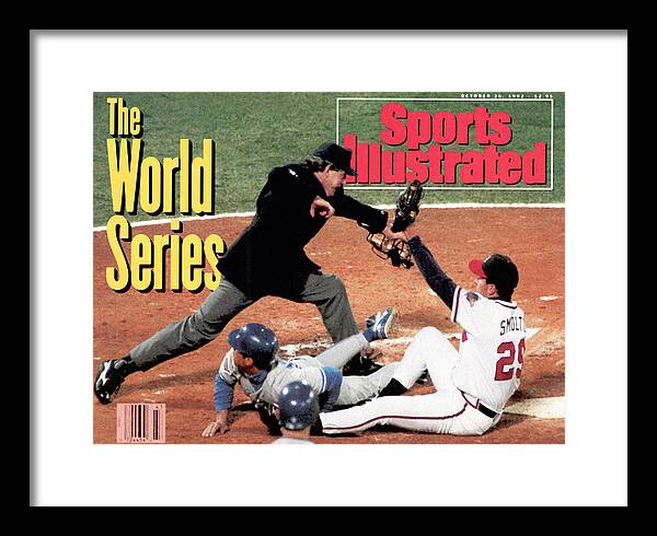 Atlanta Braves John Smoltz, 1992 World Series Sports Illustrated