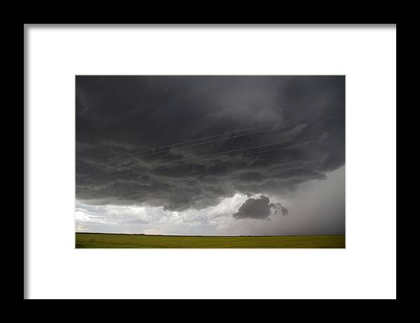 Nebraskasc Framed Print featuring the photograph August Thunder 006 by Dale Kaminski