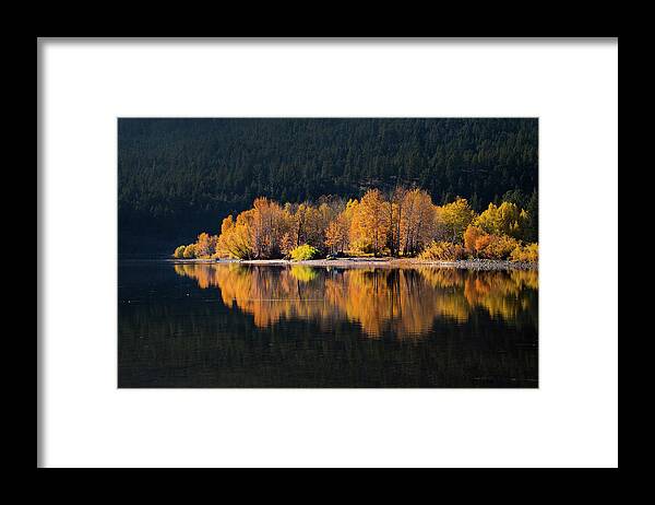 Seasons Framed Print featuring the photograph Autumn Days by Theresa Tahara