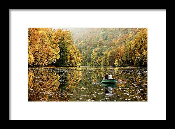 Autumn Framed Print featuring the photograph Autumn Idyll by Leicher Oliver