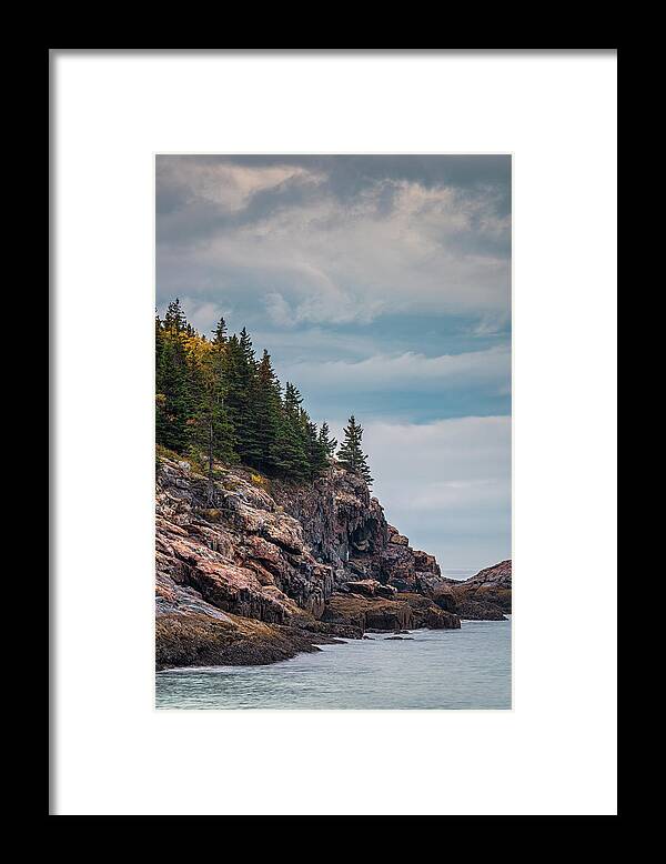 Maine Framed Print featuring the photograph Autumn In Maine 22 by Robert Fawcett