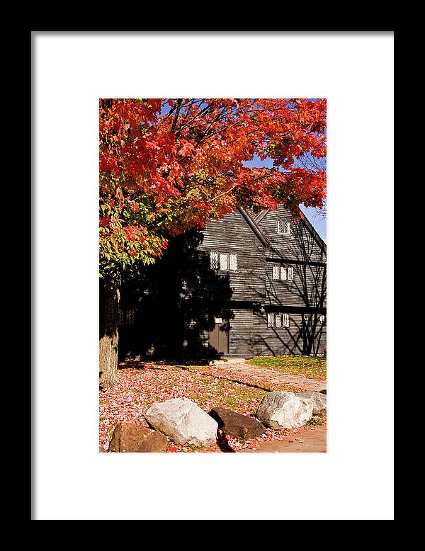 Salem Framed Print featuring the photograph Autumn in Salem by Jeff Folger