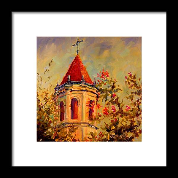 Saint Augustine Framed Print featuring the painting Awakening by Chris Brandley