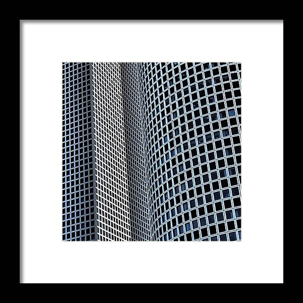 Shadow Framed Print featuring the photograph Azriery Towers by Marco Ferrarin