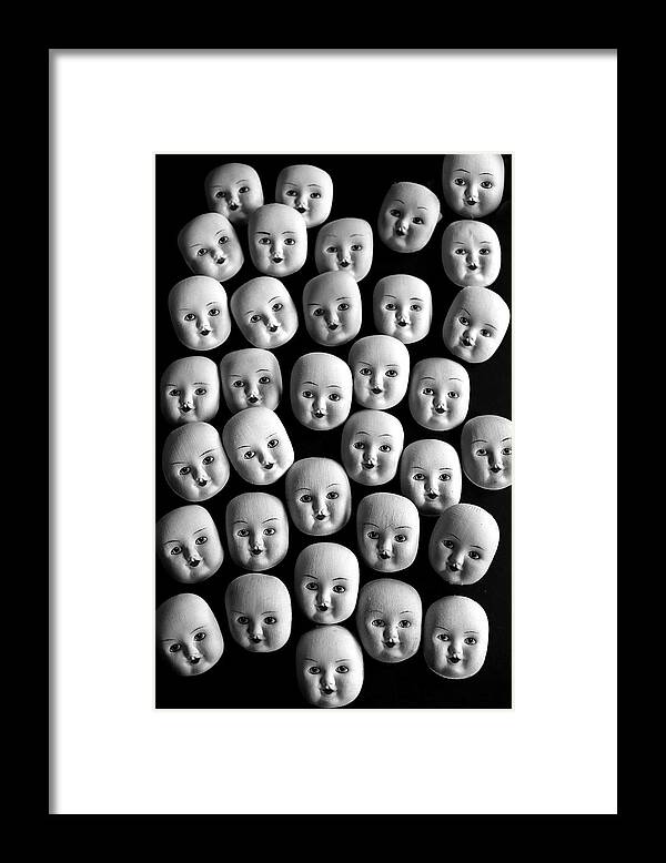 Baby Face Framed Print featuring the photograph Baby Face by Andrea Kollo