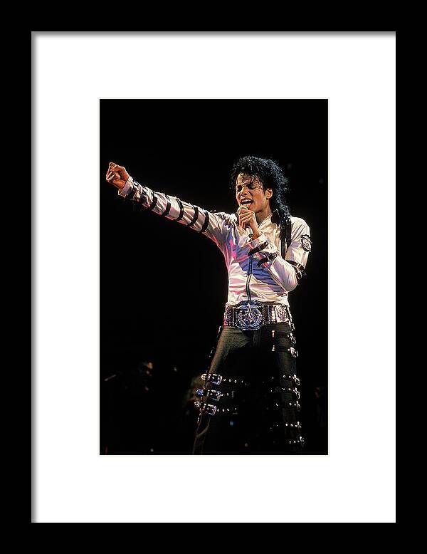 Life Magazine Framed Print featuring the photograph BAD Concert Tour by Dmi