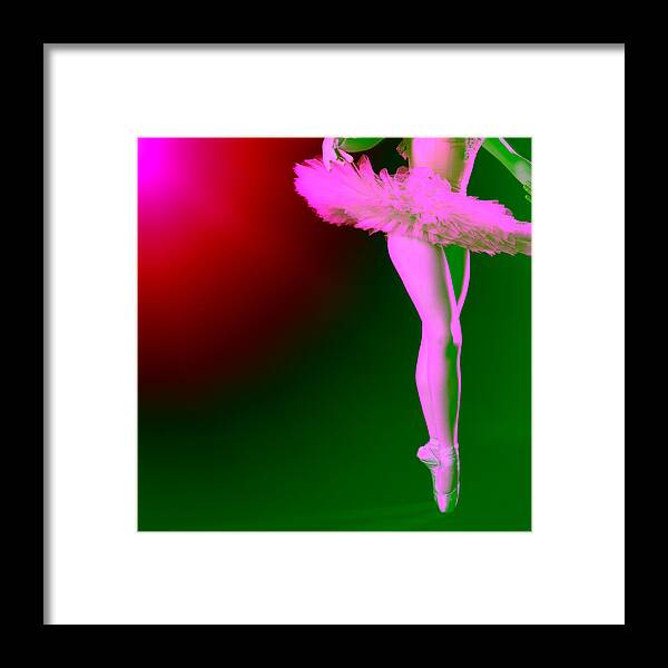 Ballet Dancer Framed Print featuring the photograph Ballerina by Kertlis