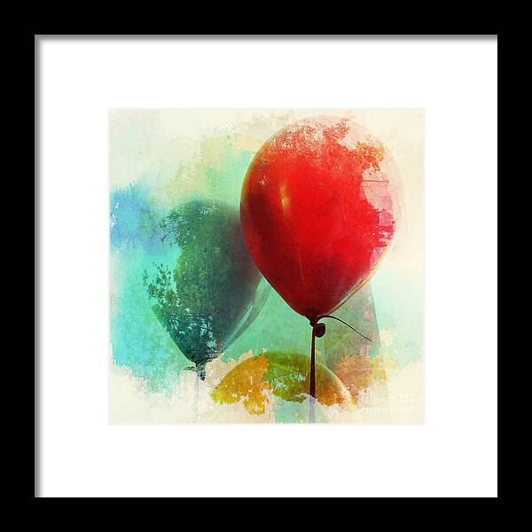 Balloons Framed Print featuring the photograph Ballooneria by Onedayoneimage Photography