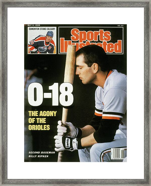 May 2 1988 Billy Ripken 0-18 Baltimore Orioles Sports Illustrated 