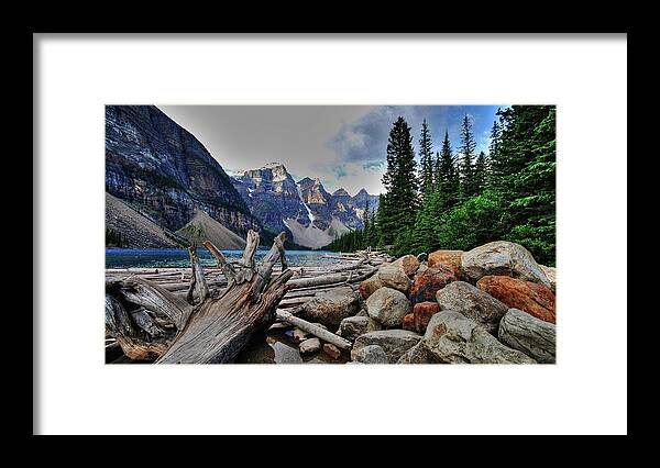 Tranquility Framed Print featuring the photograph Banff National Park by Rex Montalban Photography